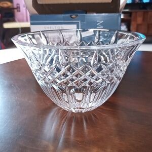 Waterford Marquis Crystal 10 in Shelton Bowl w/Box & Paperwork Made In G…